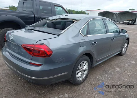 2017 Volkswagen Passat 1.8T S из США, поврежденный, VIN 1VWAT7A38HC004849